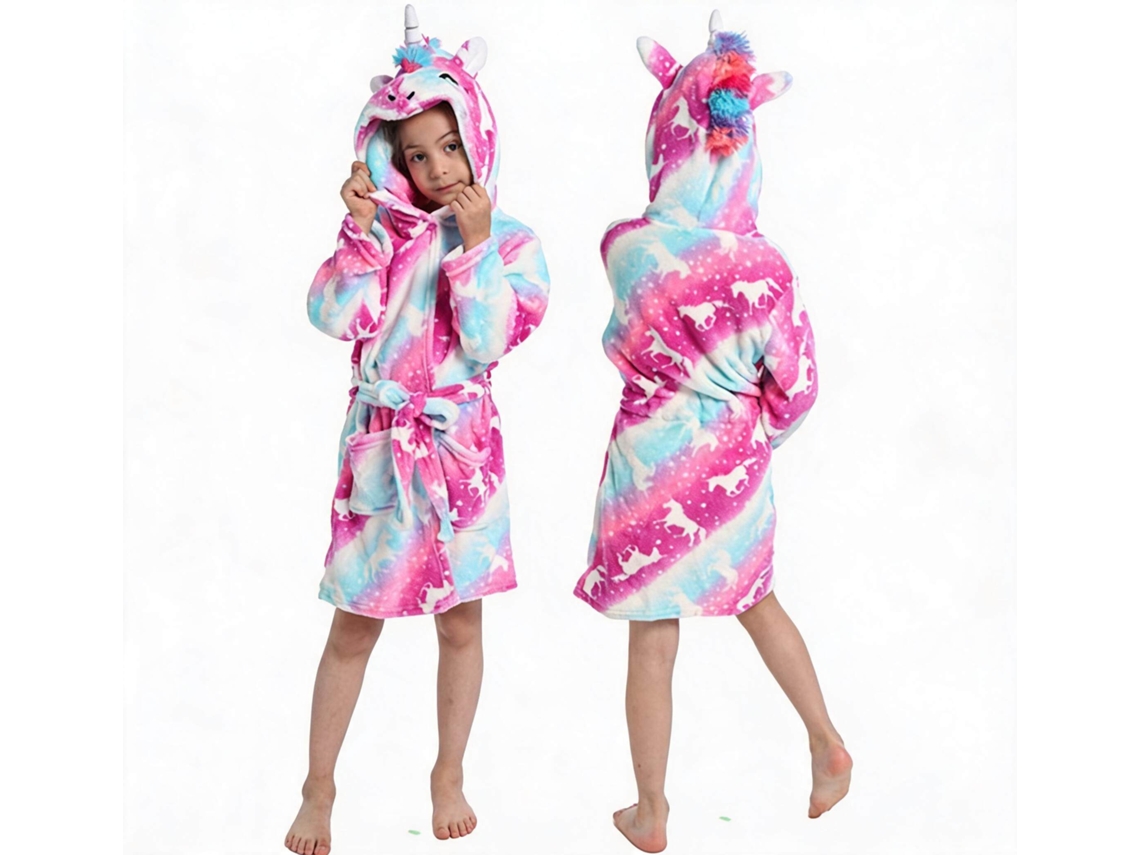 Bata De Baño Infantil De Unicornio, Regalo De Para Niñas (para 130/140cm)