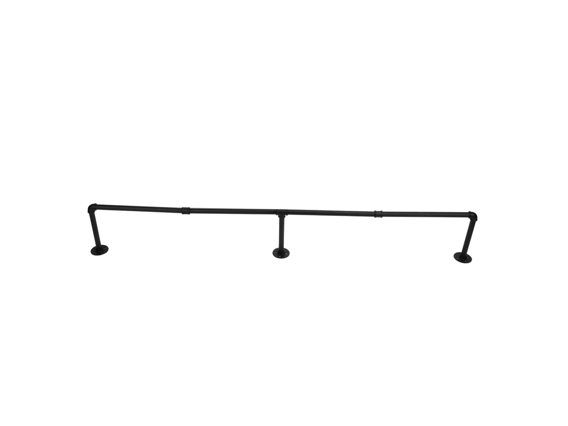 Perchero de pared con soporte para colgar ropa, diseño retro.