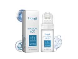 Sérum facial con ácido hialurónico en rodillo, hidratante, iluminador, minimizador de poros, cuidado facial 10 ml