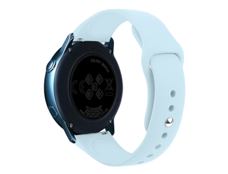 Correa de Silicona 20mm para Samsung Galaxy Watch Active SM-R500 - azul claro