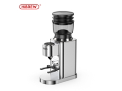 Molinillo de café automático Hibrew G7, 48 configuraciones de molienda personalizables, molinillo de café eléctrico de acero inoxidable, plateado