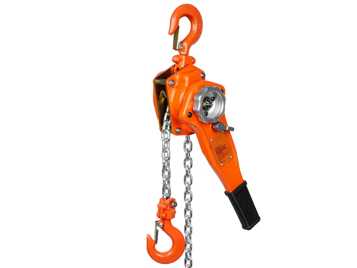 Polipasto de cadena de palanca Succebuy G80, capacidad de 1650 lb, polipasto de trinquete de 10 pies