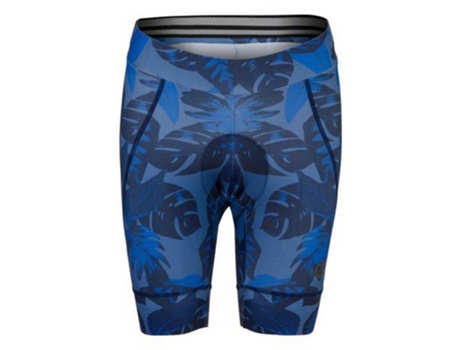Pantalones Cortos para Mujer AGU Prime Botanic Azul para Ciclismo (S)