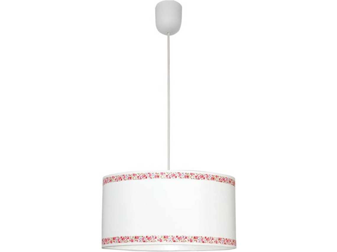 Lámpara de Techo FABRILAMP Cenefa (Rosa - E27 - Máx. 60W - Policarbonato)