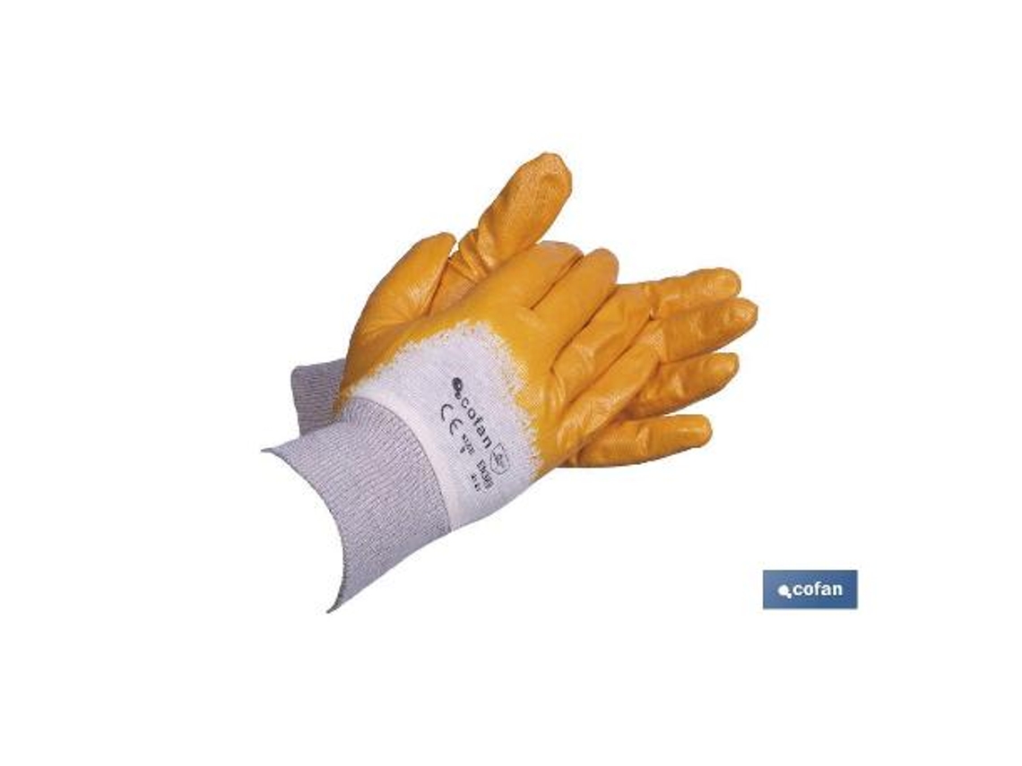 Blister g. nitrilo amarillo t-9   caja 12 unid.