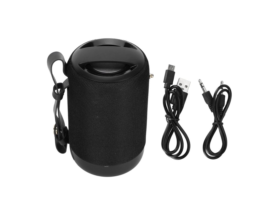 Alto-falante Bluetooth Portátil Ipx5 Impermeável Som Estéreo Grave Potente Para Casa Viagem Festa Preto