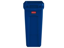 Rubbermaid Contenedor Slim Jim® Con Ventilación 61 L Azul
