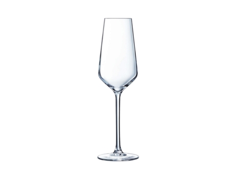 Copa Achatada Champán Y Cava Chef & Sommelier Distinction 6 Unidades Vidrio (230 Ml)
