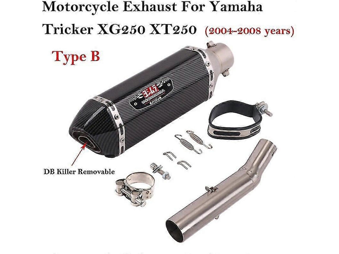 Boquilla de escape para Duke 390, 250, 200, 125, RC390, KTM390 (2017-2021), silenciador oculto GP Racing DB Killer