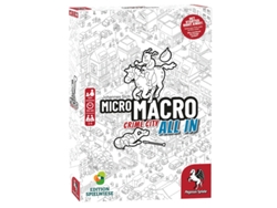 Juego PEGASUS SPIELE Micromacro: Crime City 3 - All In (Edad Mínima Recomendada: 12 años - Inglés)
