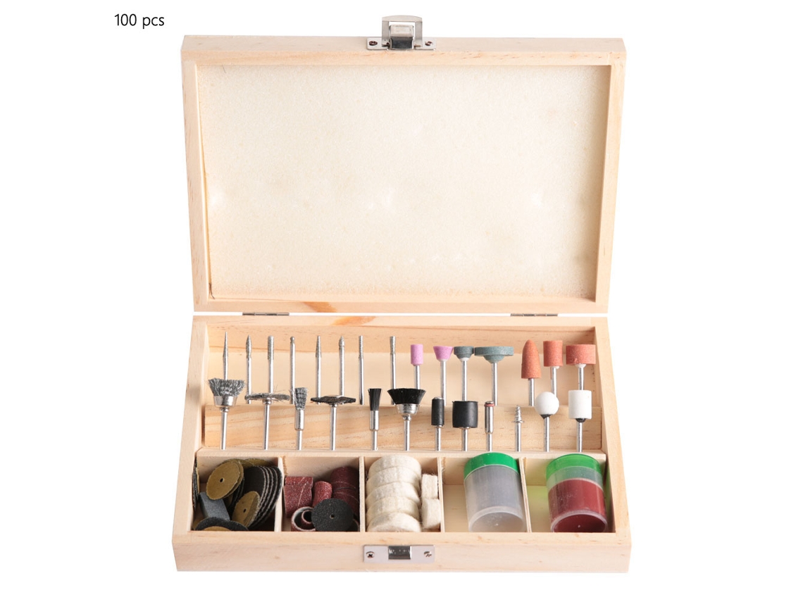 Kit De Accesorios De 100 Piezas Para Amoladora Angular Eléctrica, Ideal Para Tallar Madera, Pulir Joyas Y Jade.