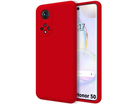 Carcasa Huawei Honor 50 5G / Nova 9 TUMUNDOSMARTPHONE Silicona Líquida Rojo