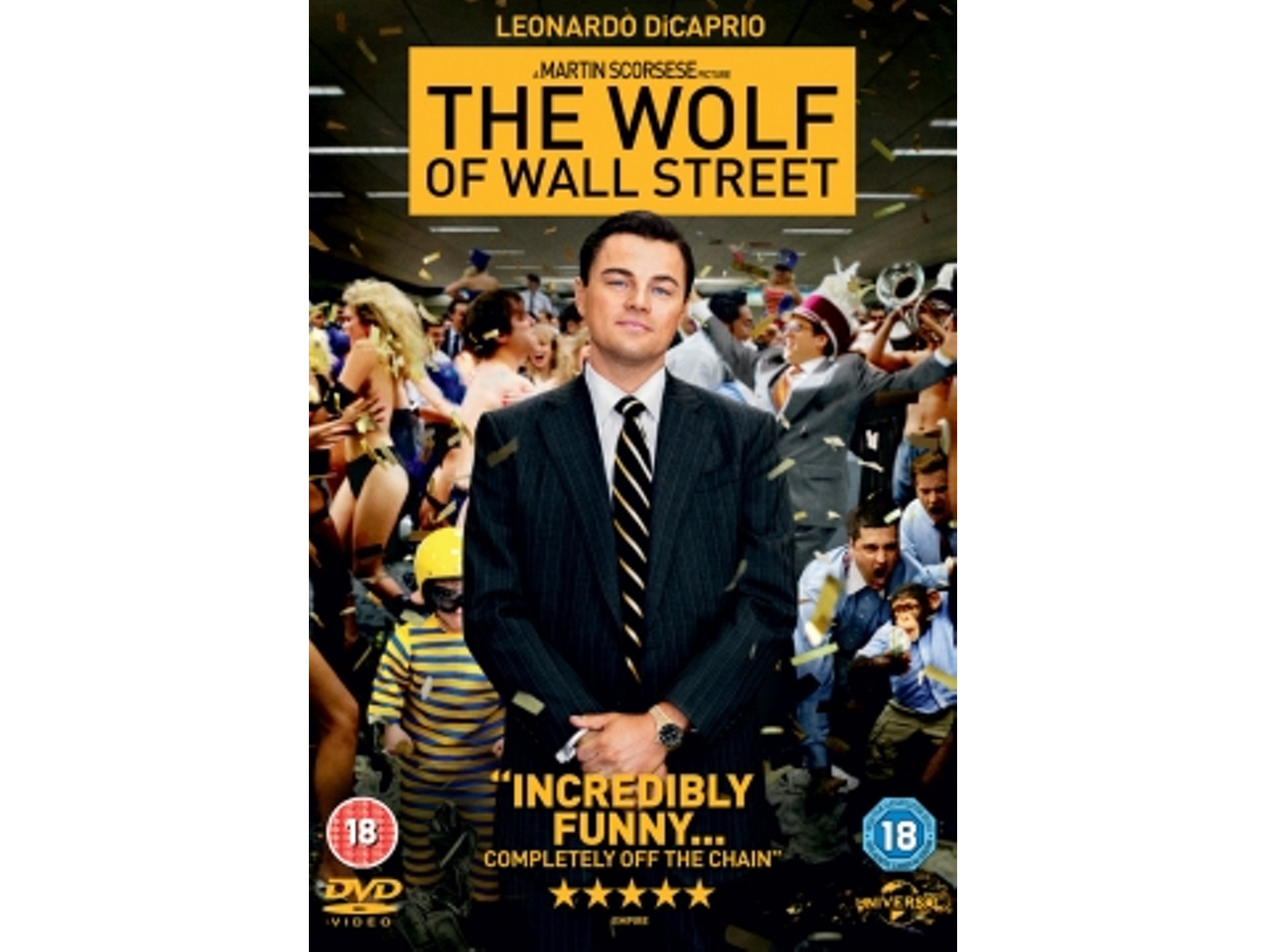DVD The Wolf of Wall Street Inglés