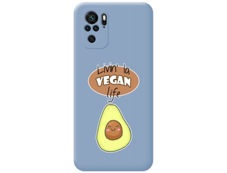 Carcasa Xiaomi Redmi Note 10 / 10S TUMUNDOSMARTPHONE Silicona Líquida Dibujos Azul