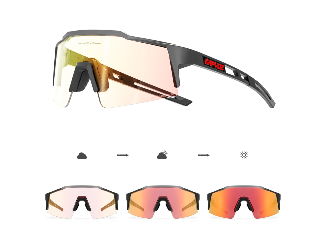 Gafas De Ciclismo, Gafas De Sol Deportivas Para Correr, Lentes Fotocromáticas Para Día Y Noche.