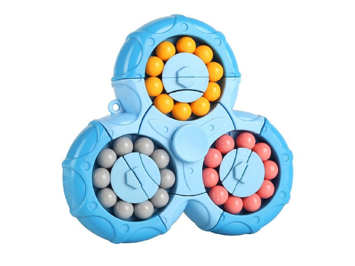 Yncm-juguete Puzzle De Perlas Rotativas Para Niños