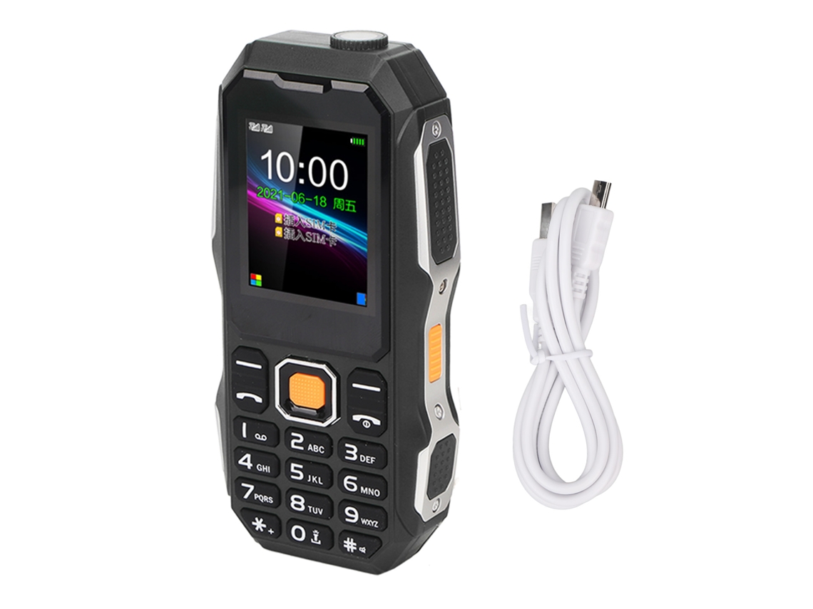 Celular Para Idosos W2021 1.8 Polegadas 5800mah Mini Resistente Alto-falante Grande Botoes Grandes