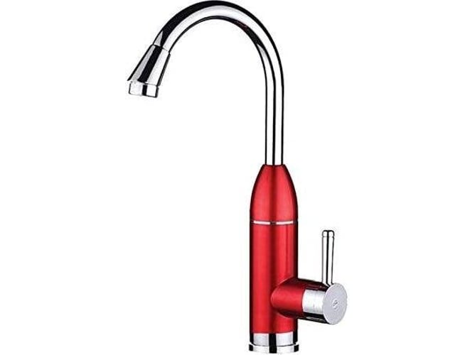 Grifo Ecológico TAVALAX Calentador de Agua Eléctrico (Rojo)
