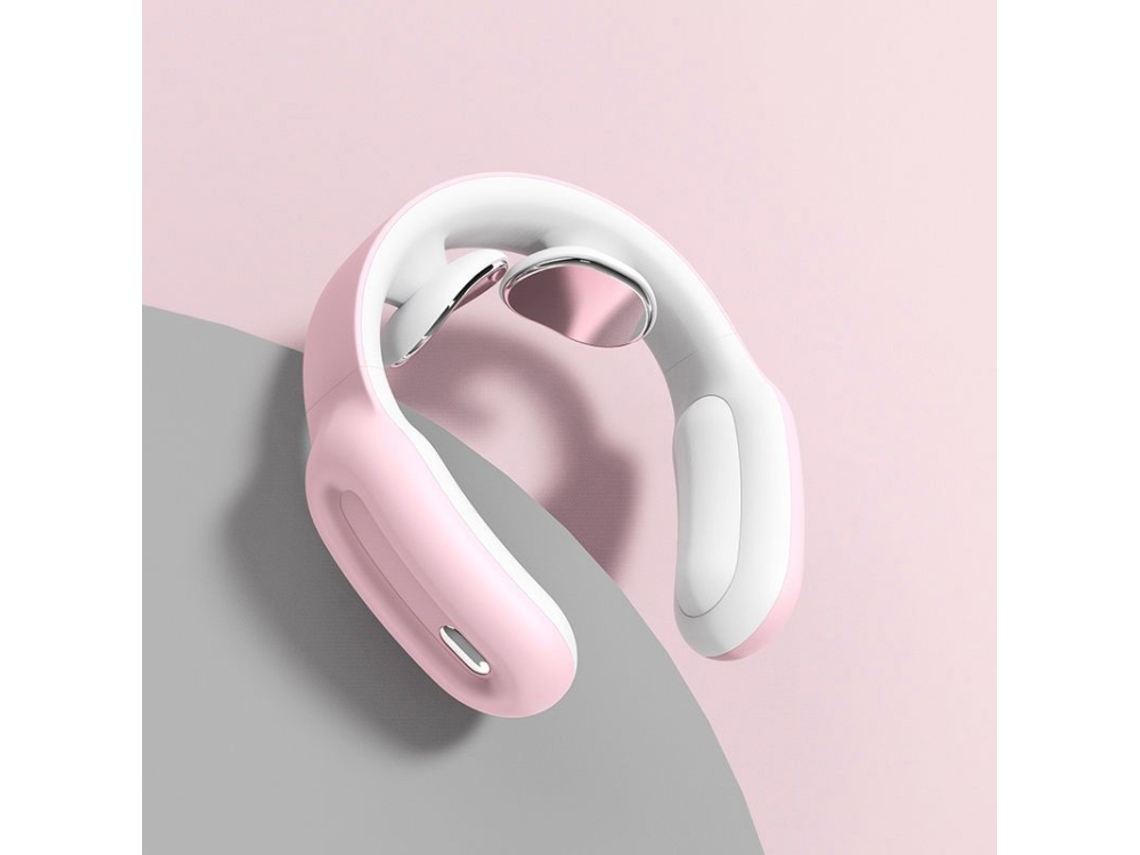 (rosa) Mini Masajeador Eléctrico Inteligente De Hombros Y Cuello/masajeador Cervical Con Control Remoto