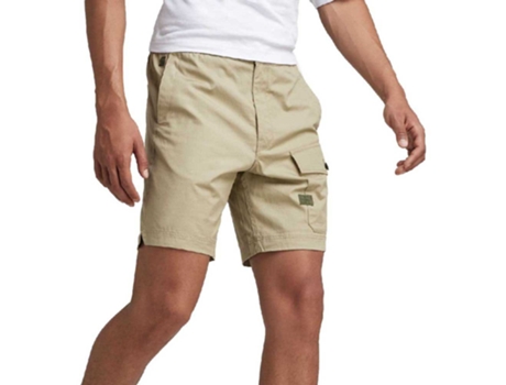 Pantalones Cortos para Hombre G-STAR Sport trainer Beige de Moda (29)