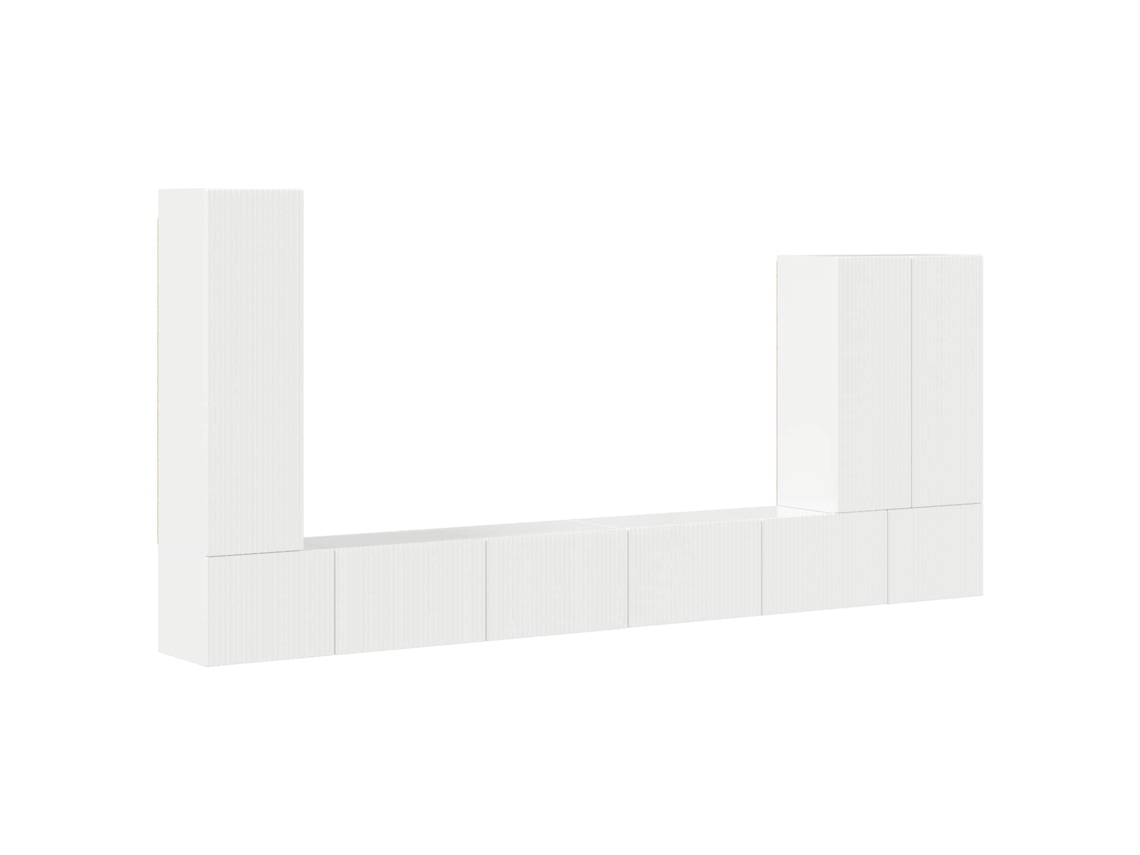 Lámpara de pared 6 piezas blanco brillante MAISON EXCLUSIVE