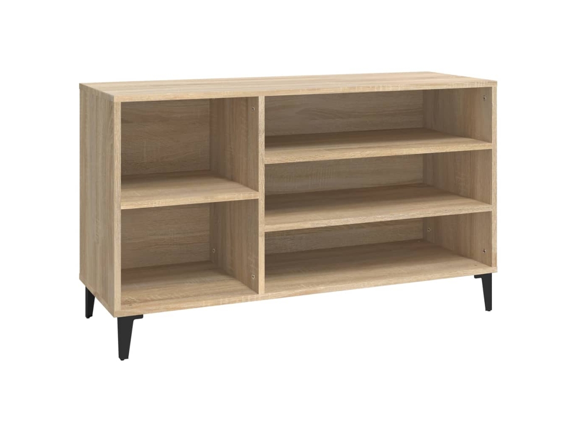 Maison Exclusive - Mueble Zapatero Madera Contrachapada Roble Sonoma 102x36x60 Cm