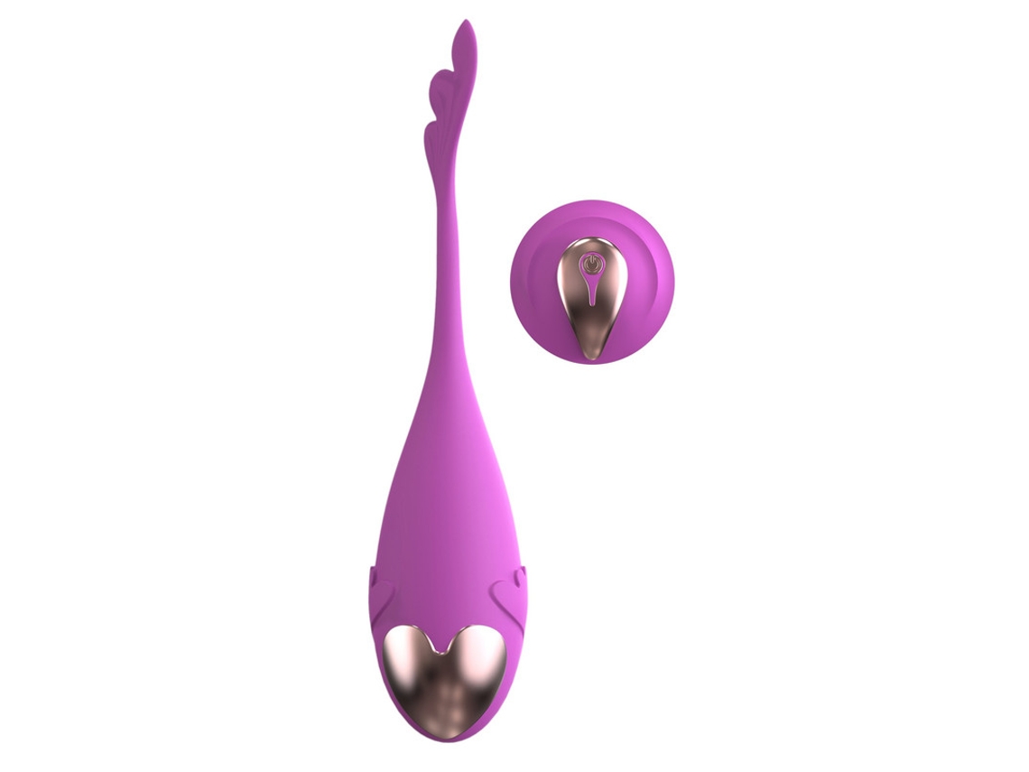 Vibrador De Masaje Con Control Remoto Inalmbrico De 10 Frecuencias Para Mujeres (prpura)