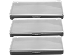 Palette Magnétique Vide 3 Pièces En Plastique Cuellovercle Transparent Para Fards à Paupières, Dépot...