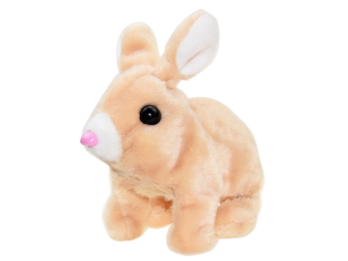 2026-juguete De Conejo Eléctrico De Peluche Con Pila, Conejo De Peluche Saltarín Con Oídos Moviéndose Y Sonido, Regalo Interactivo Para Niños