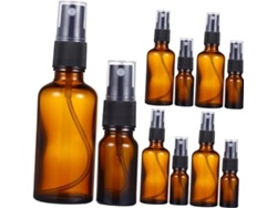 Paquete De 10 Frascos Pulverizadores Recargables Para Perfumes, Aceites Esenciales Y Cosméticos.