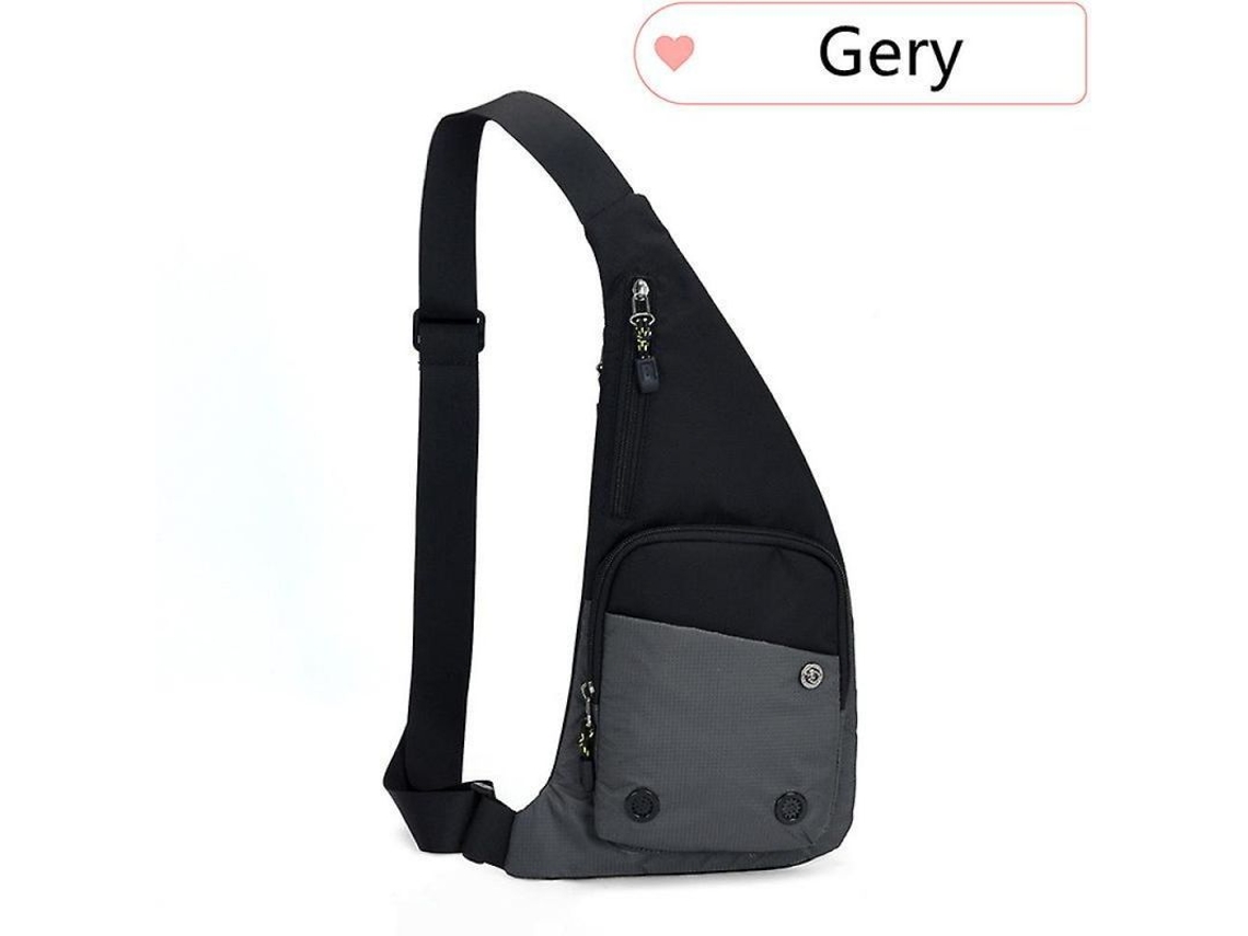 2026-bolsa Bandolera Unisex Para Deportes Viajes Mochila Pecho Resistente Al Agua Oxford Negro Azul Gris Verde Gris