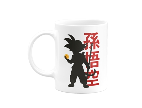 Taza 325ml - Dragon Ball - Son Goku com Bola de Cristal