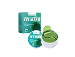 Mascarilla de hidrogel para ojos con clorella vera, tratamiento hidratante y reafirmante para ojeras y líneas de expresión, 60 unidades.