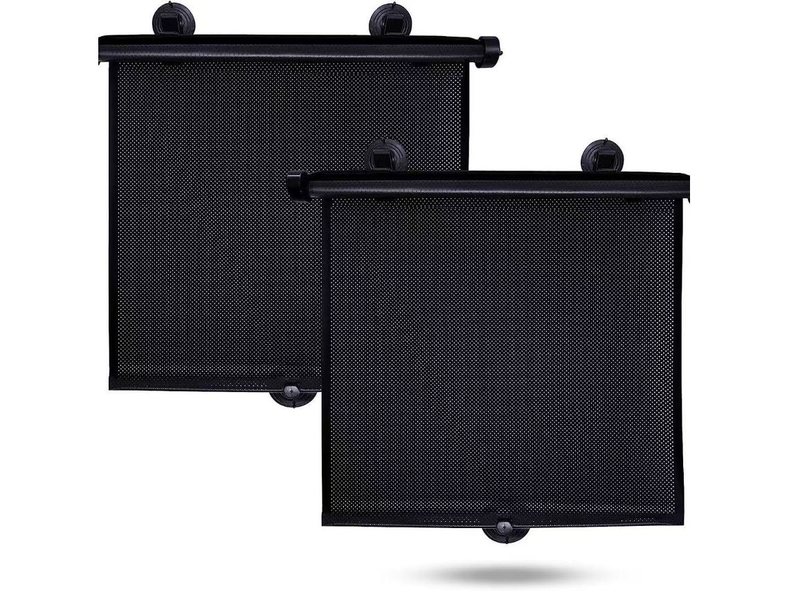 Parasoles laterales para coche con protección antirreflejo y UV (paquete de 2)