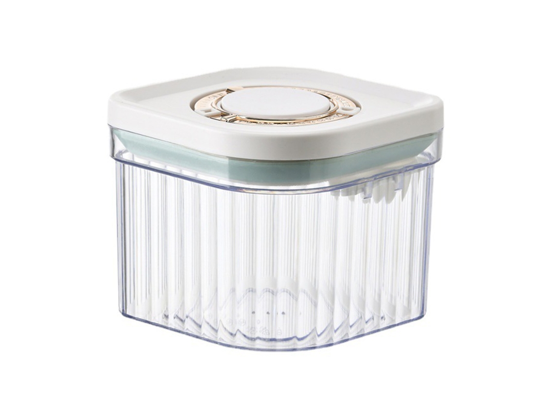 Dispensador de fórmula sellado, práctico envase de fórmula en polvo con un solo clic, sin bisfenol A, con cuchara.