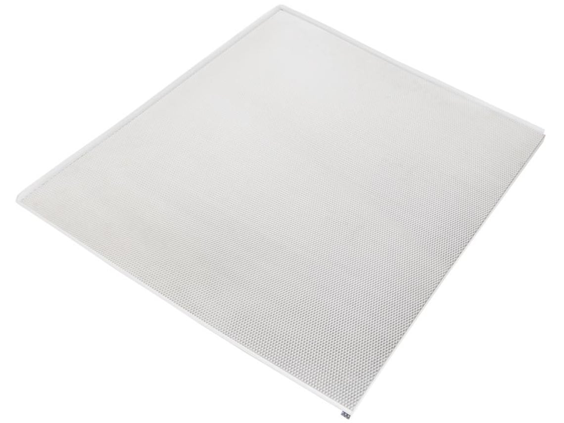 EMUCA Protector Inferior para Mueble de Cocina- Placa de 16Mm- Módulo de 1.000Mm- 968X580Mm- Plástico y Aluminio- Aluminio natural