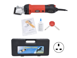 Tijeras eléctricas para animales con ajuste de velocidad y hoja afilada