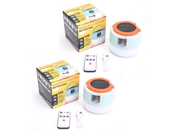 Linternas solares recargables para camping con control remoto IP6 y 3 modos PRIMEBOX