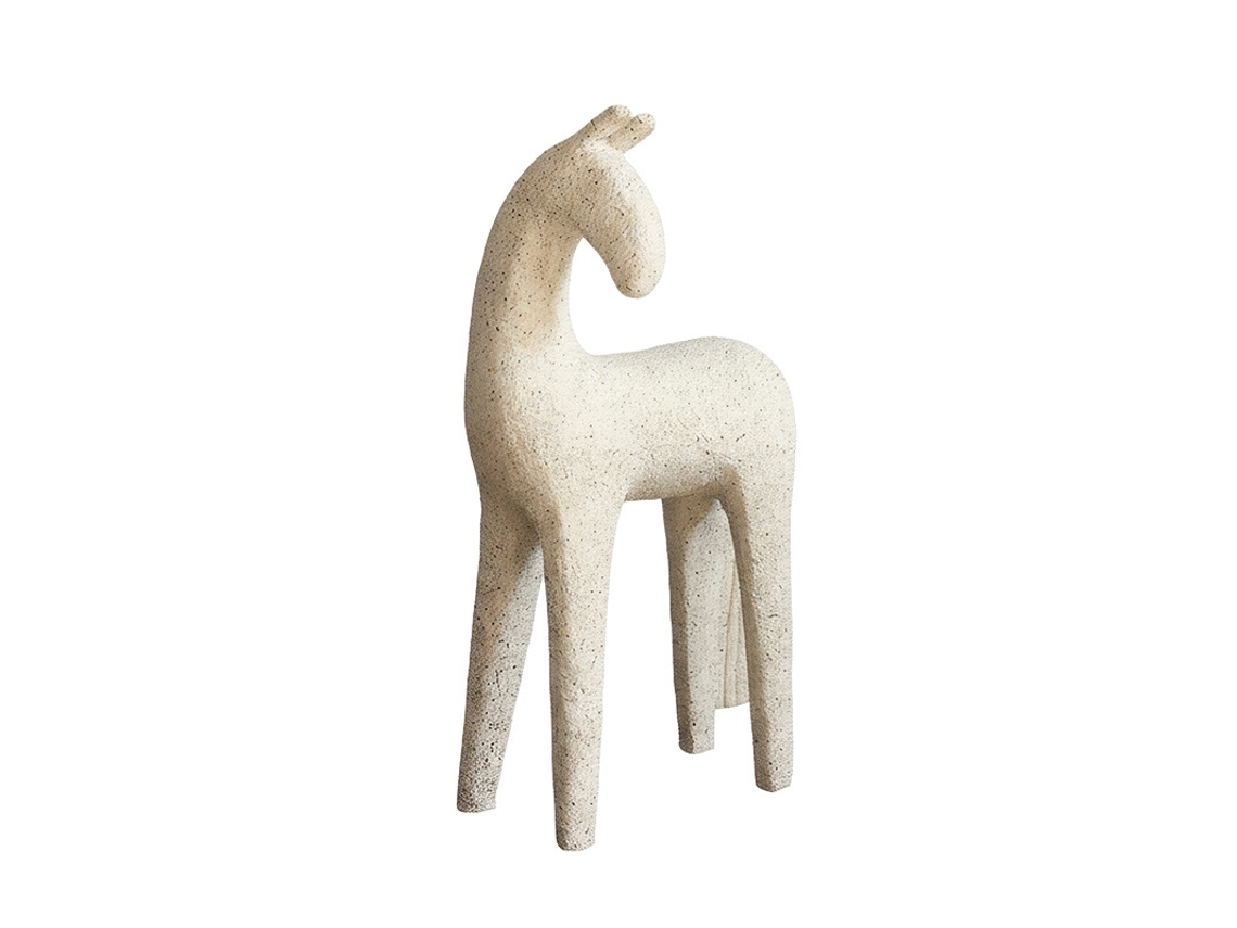 Estatuas de caballos de resina minimalistas modernas