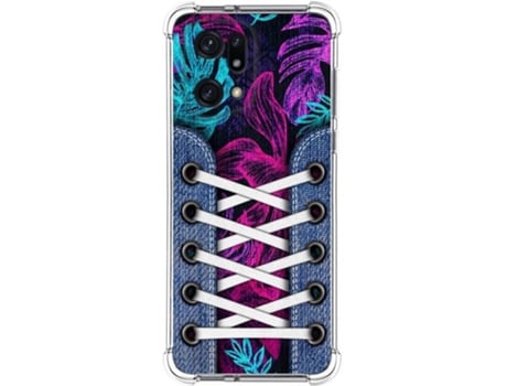 Carcasa para Oppo Find X5 Pro 5G TUMUNDOSMARTPHONE Dibujos Antigolpes Zapatillas 07 Multicolor