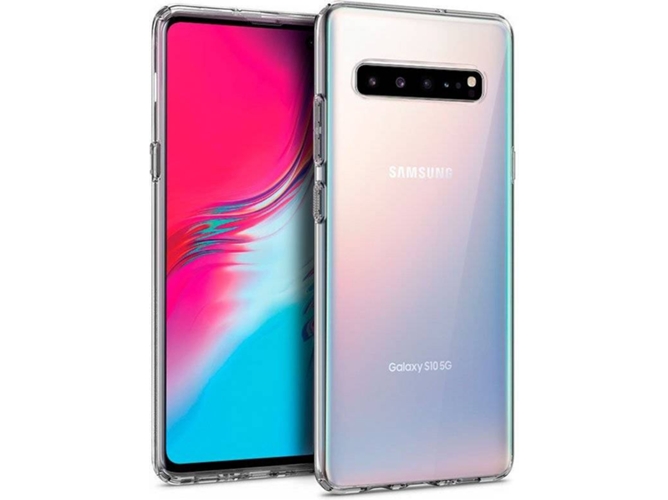 Carcasa Samsung Galaxy S10 5G COOL Silicona Transparente