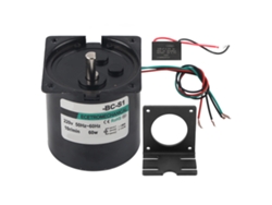 Motor Síncrono De Ca Xd80ktyz De 60 W Y 10 Rpm, Giro En Sentido Horario/antihorario, Imán Permanente De Alto Par Para Cnc.