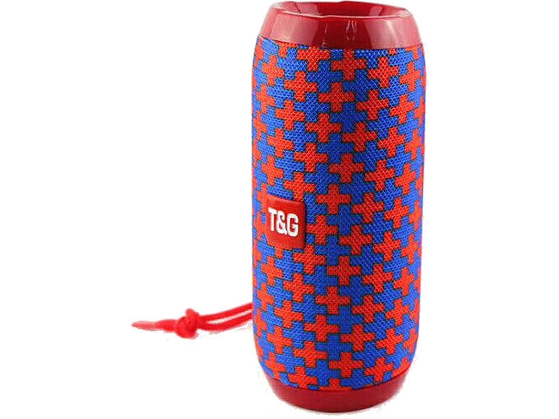 Altavoz Bluetooth Estándar (rojo - 10 Vatios - Alcance: Hasta 10 Metros)