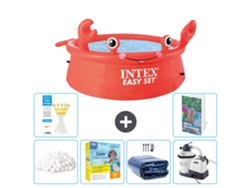 Intex Piscina Easy Set Redonda - Caranguejo - 183x51 Cm - 7-peças S75