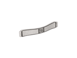 Tirador Para Mueble De Zamac Distancia Entre Centros 128mm Plata Brillante Lote De 25