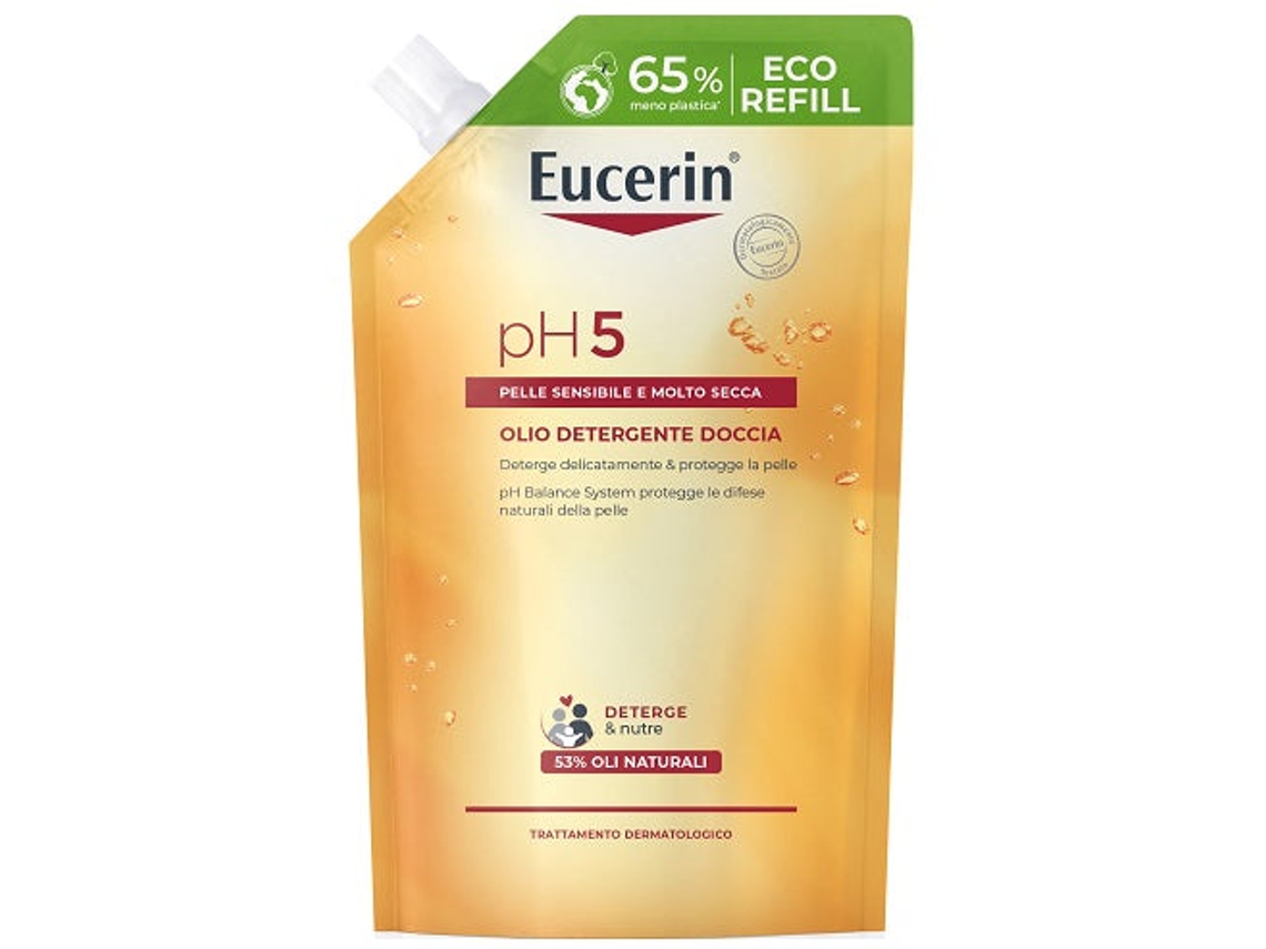 Recambio de aceite de baño Eucerin pH5 400 ml