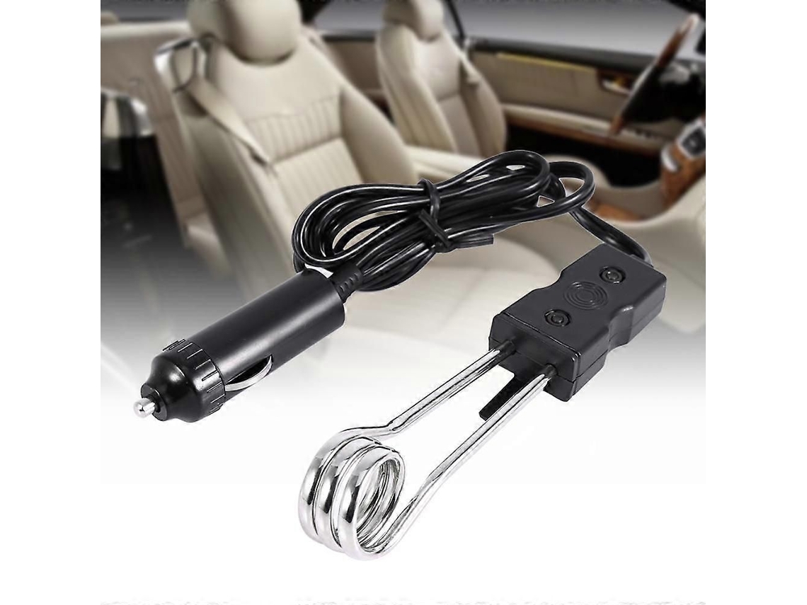 Mini Aquecedor Elétrico de Água por Imersão, Instantâneo, com Resistência, 12v/24v, Portátil, para Carro. GOKOCO