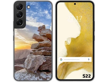 Carcasa Samsung Galaxy S22 5G TUMUNDOSMARTPHONE Dibujos Sunset Multicolor