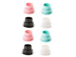 8 Piezas De Anillos Para Tapones De Desagüe De Accesorios De Lavandería