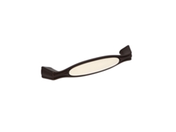 Tirador para muebles HARDWAREXCHANGE en zamac y porcelana con distancia entre centros de 128 mm (25 unidades)